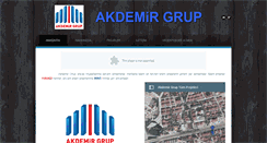 Desktop Screenshot of akdemirgrup.com